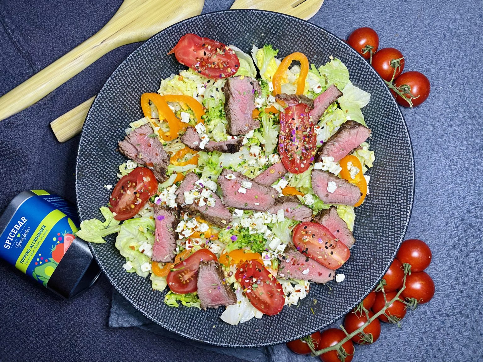 Salat Mit Steak Streifen 2020 MICHAELS FOOD BOOK